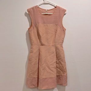 J. Crew cotton and silk dress with pockets